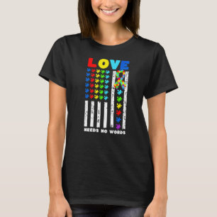 Camiseta O Amor Não Precisa De Palavras Para A América Band