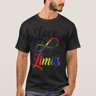 Camiseta O Amor Não Tem Limite O Orgulho Lgbt Da Igualdade