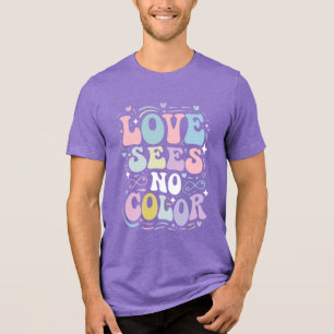 Camiseta O amor não vê cor