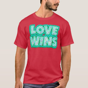 Camiseta O Amor por Biscoito Vence Biscoitos Assados Amante