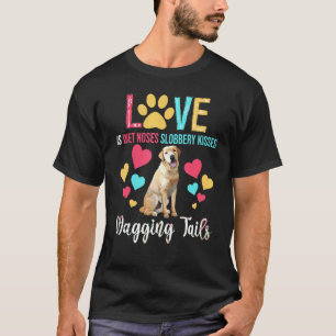 Camiseta O Amor São Narizes Molhados Beijos Rabos Abanando