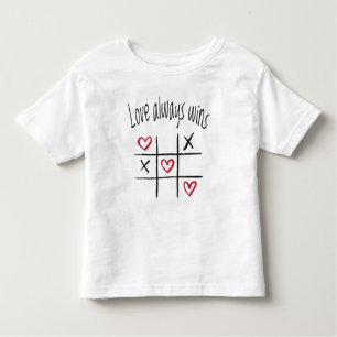 Camiseta O amor sempre ganha