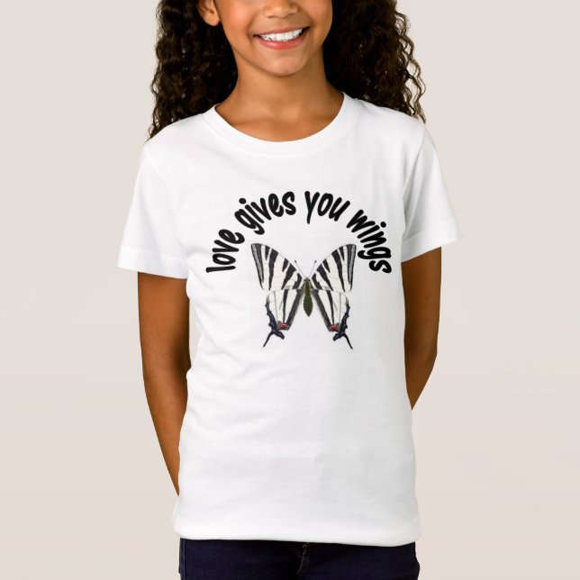 Camiseta O Amor Te Dá Asas (Frente)
