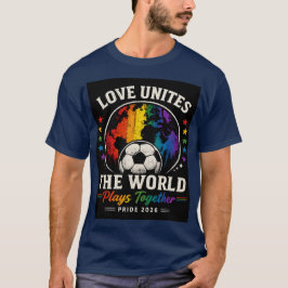Camiseta O Amor Une o Mundo