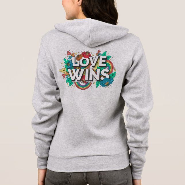 Camiseta O Amor Vence (Verso)