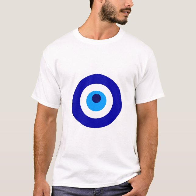 Camiseta O amuleto turco chamou Nazar (Frente)