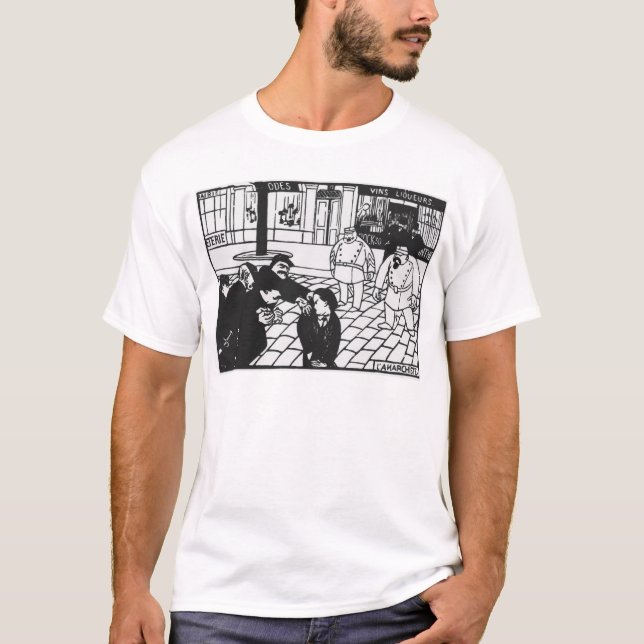 Camiseta O anarquista, 1892 (Frente)