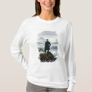 Camiseta O andarilho acima do mar da névoa, 1818