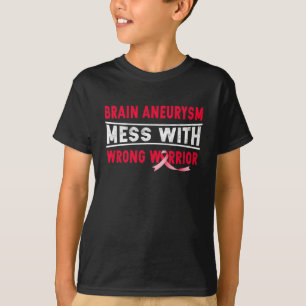 CAMISETA O ANEURYSM DO CÉREBRO COM A GUERRA ERRADA