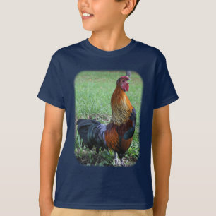Camiseta O animal de fazenda de exultação do galo caçoa 