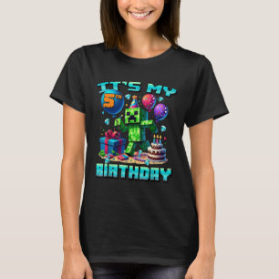 Camiseta O Aniversário É O Meu Numbe De Jogador De Aniversá