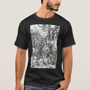Camiseta O Anjo com a Chave Albrecht Durer Gothic Medie
