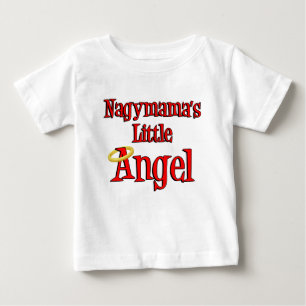 Camiseta O Anjo Pequeno de Nagymama