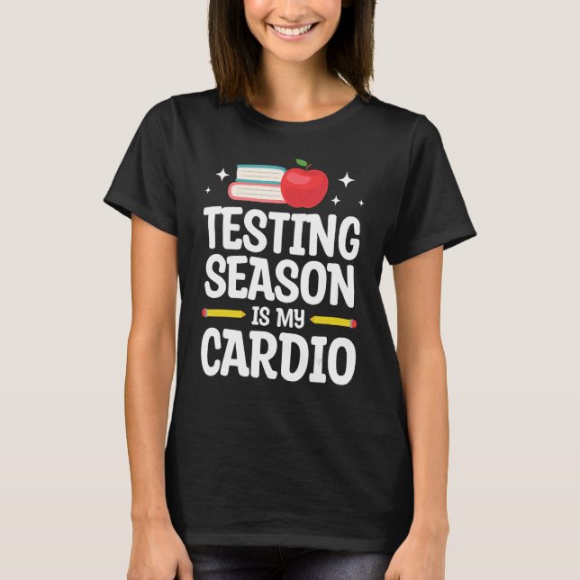 Camiseta O Ano De Teste É O Meu Teste De Cardio (Frente)