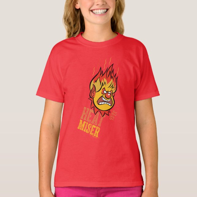 Camiseta O ANO SEM A Fumagem de Miser de Calor SANTA CLAUS™ (Frente)