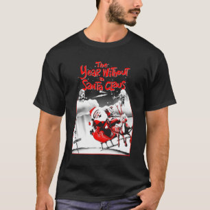 Camiseta O Ano Sem Poster De Papai noel De Papai Noel