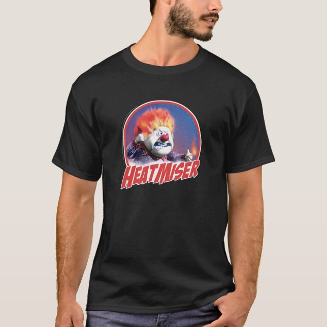 Camiseta O Ano Sem Santa Cláusula Heatmiser Retro Chri (Frente)