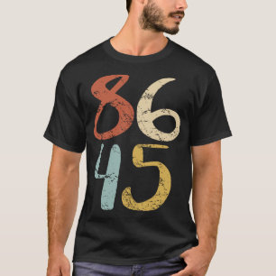 Camiseta o anti trunfo retro acusa o trunfo 86 45