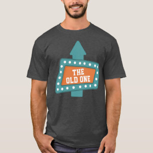 Camiseta O Antigo Engraçado MilestoneAniversário