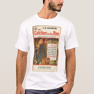 Camiseta O apanhador no Cobrir do Livro de Centeio