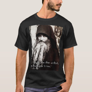 Camiseta o apocalipse está agora. Fr. Seraphim Rosa