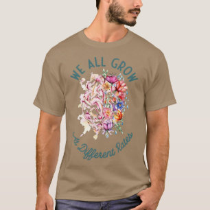 Camiseta O apoio à conscientização do autismo que todos nós
