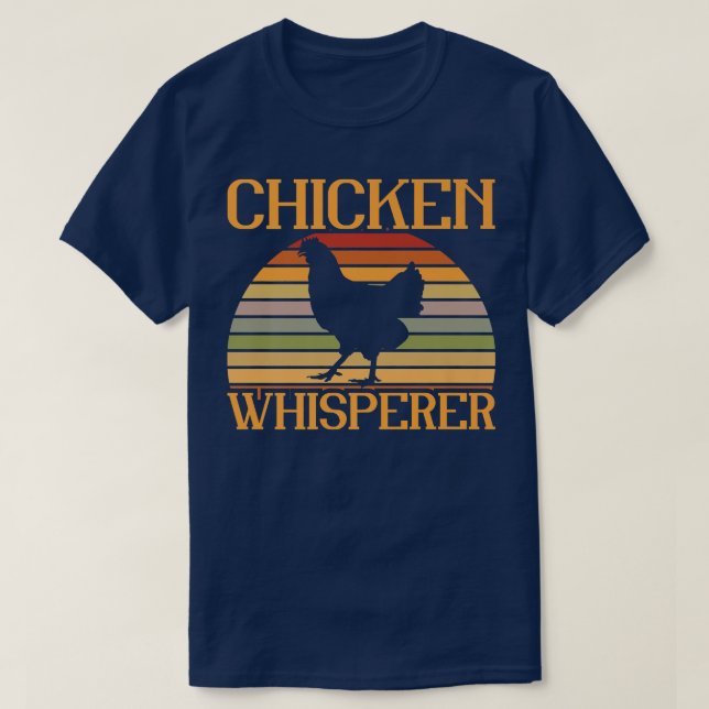 Camiseta O Aquecedor De Retros De Suspiro De Frango (Frente do Design)