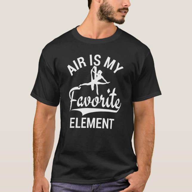 Camiseta O Ar É O Meu Elemento Favorito De Silas Aéreas (Frente)