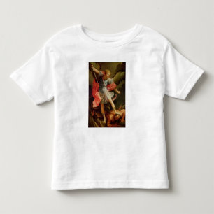 Camiseta O arcanjo Michael que derrota a satã