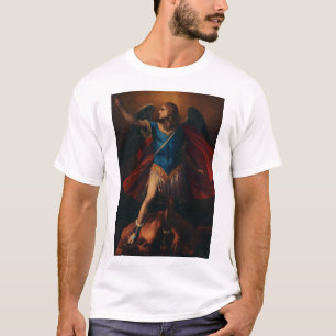 Camiseta O Arcanjo Miguel por Cavaliere d'Arpino