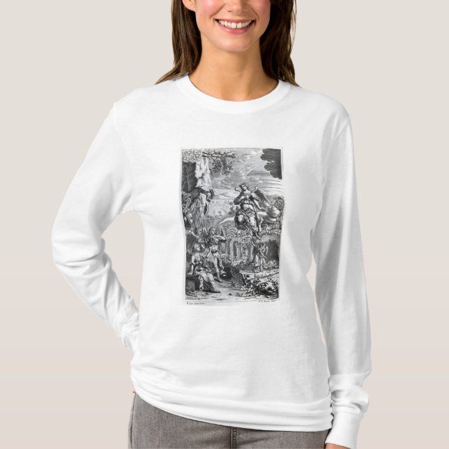 Camiseta O arcanjo Uriel informa Gabriel (Frente)