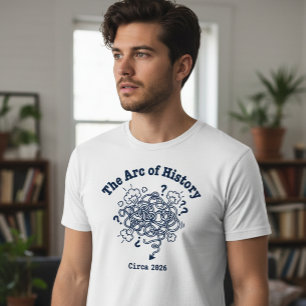Camiseta O Arco da História Divertido Caótico 2026