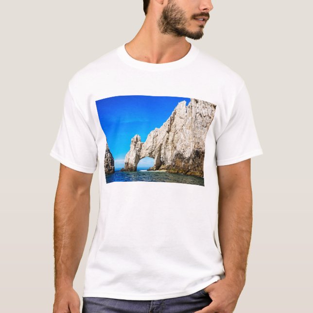Camiseta O arco famoso em Cabo San Lucas (Frente)