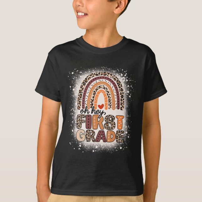 Camiseta O Arco-Íris Do Primeiro Grau Sangrou 1rua Dia De S (Frente)