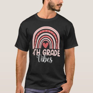 Camiseta O Arco-Íris Do Quarto Grau Volta À Escola Gir