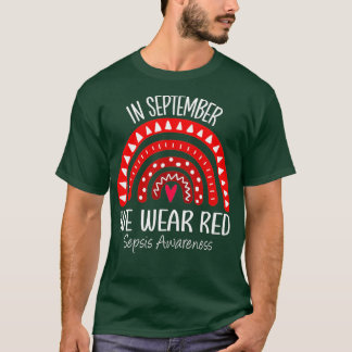 Camiseta O Arco-Íris Em Setembro Vestimos A Consciência Da 