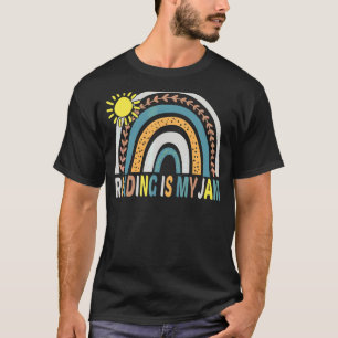 Camiseta O Arco-Íris Ler É Meu Emperramento Eu Adoro Ler Li
