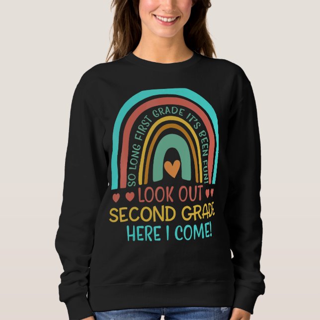 Camiseta O Arco-Íris Olha Para O Segundo Grau Aqui Vim segu (Frente)