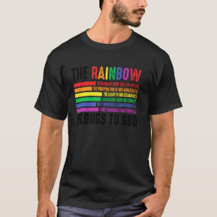 Camiseta O Arco-Íris Pertence A Deus