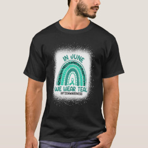 Camiseta O Arco-Íris Sensibiliza-Se Em Junho Vestimos O Tea