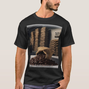 Camiseta O Armazém da Companhia de Café Halfhyde