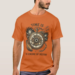 Camiseta O Arquiteto do Tempo - Relógio de Bolso Vintage