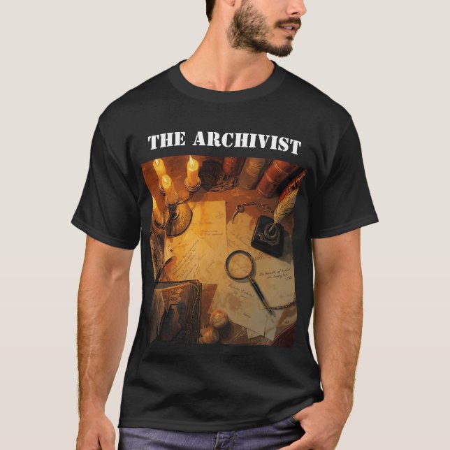 Camiseta O Arquivista (Frente)