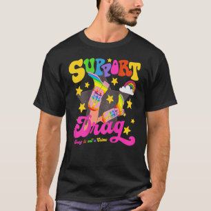 Camiseta O Arrasto De Arrasto De Suporte Não É Um Crime De