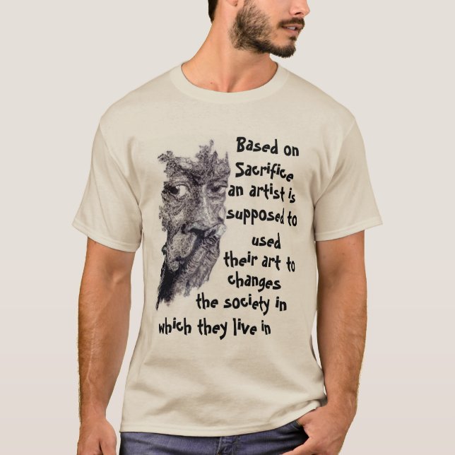 Camiseta o artista (Frente)