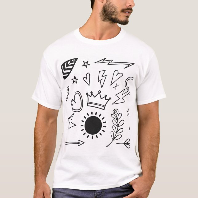 Camiseta O artista (Frente)