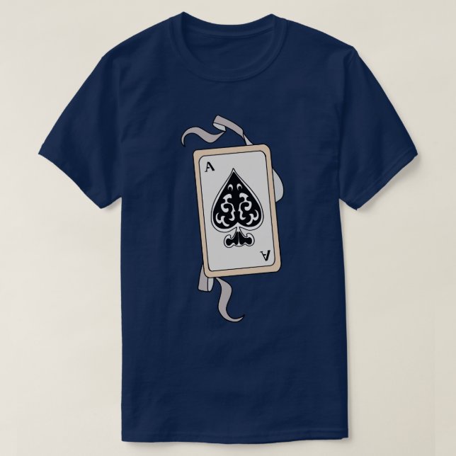 Camiseta O Ás das Espadas (Frente do Design)