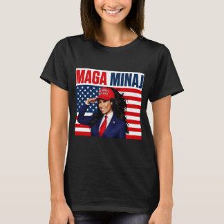 Camiseta O Ascenso De Maga Minaj E Trump