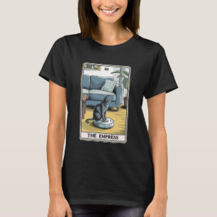 Camiseta O Aspirador Robô Gato do Cartão de Tarot da Impera