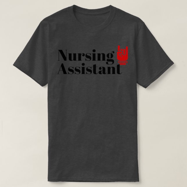 Camiseta O Assistente de Enfermagem (Frente do Design)